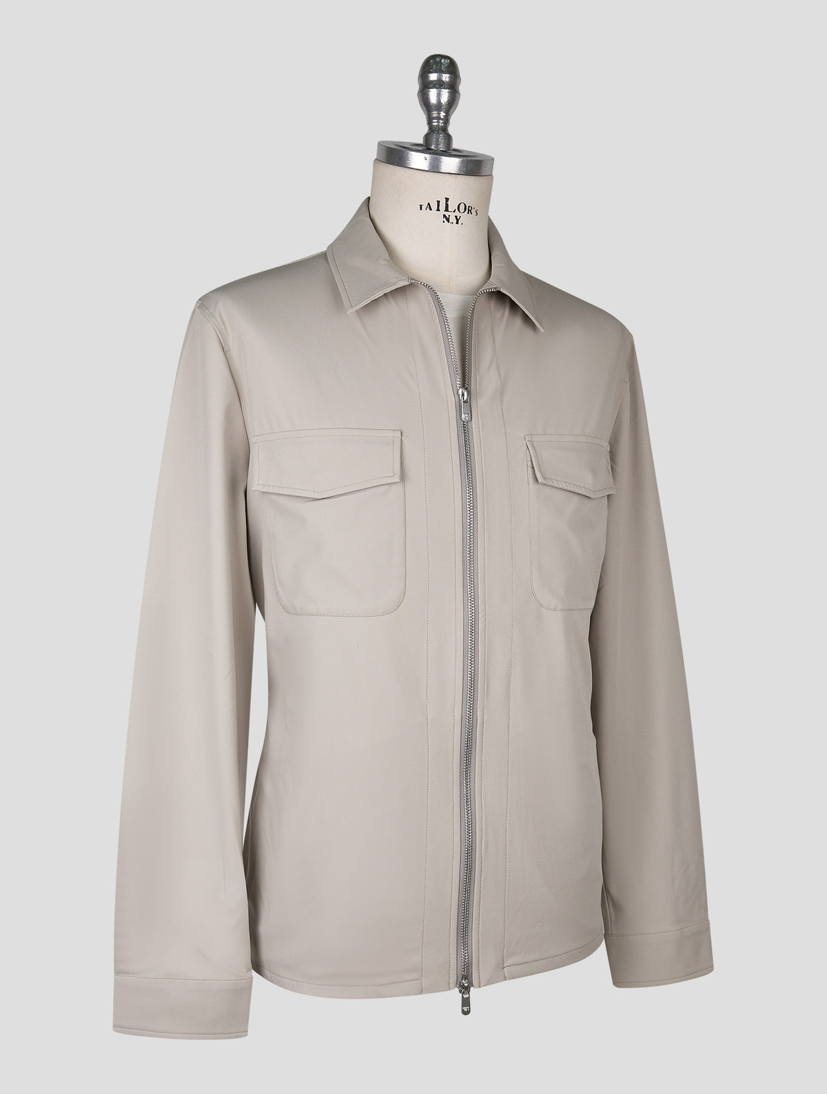 Marco Pescarolo Taupe Pa Ea Coat 2