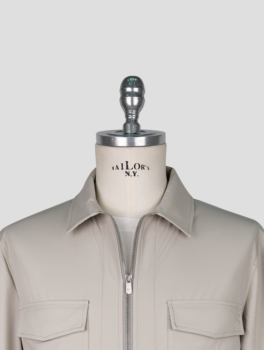 Marco Pescarolo Taupe Pa Ea Coat 4