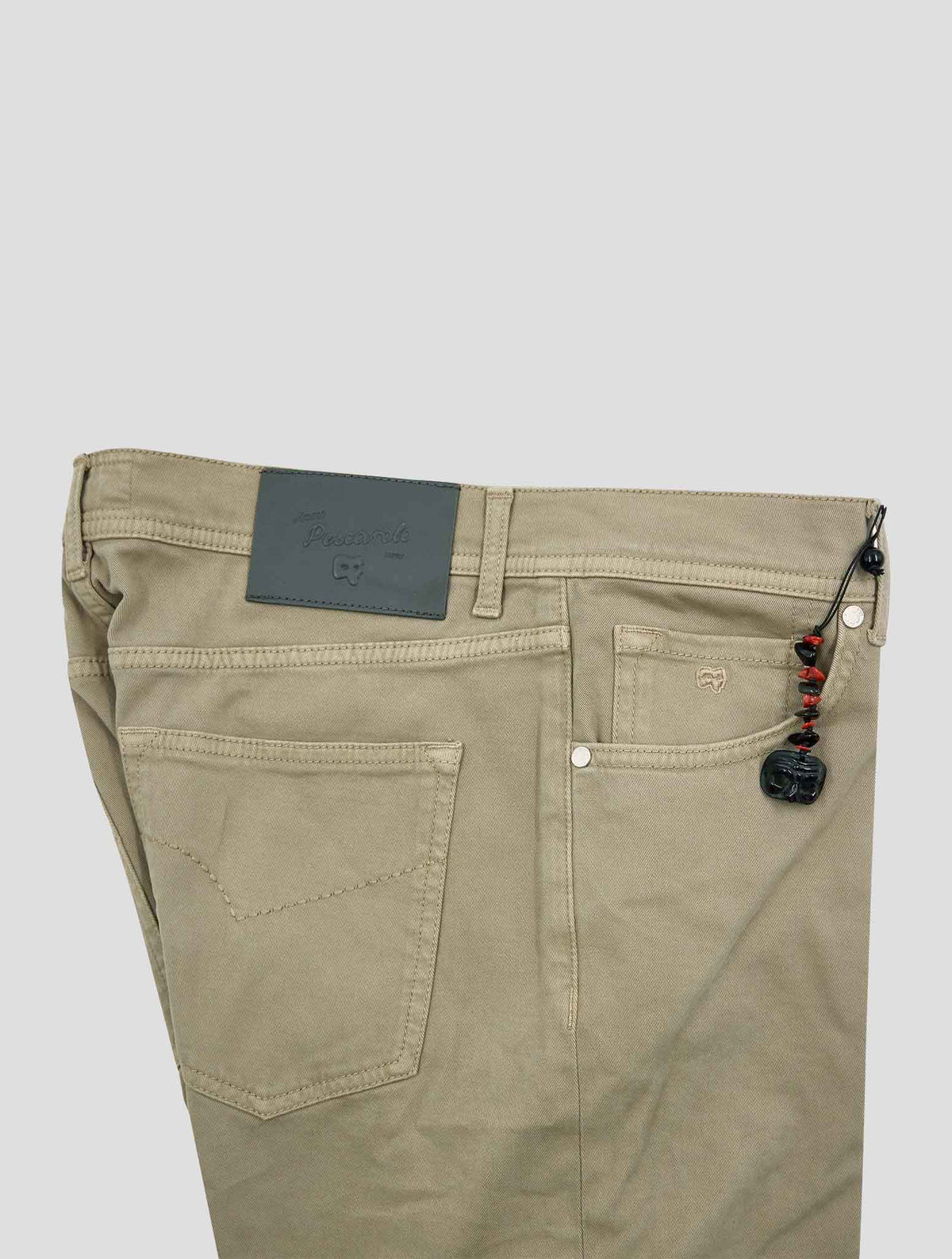 Marco Pescarolo Beige Cotton Cashmere Ea Jeans 3