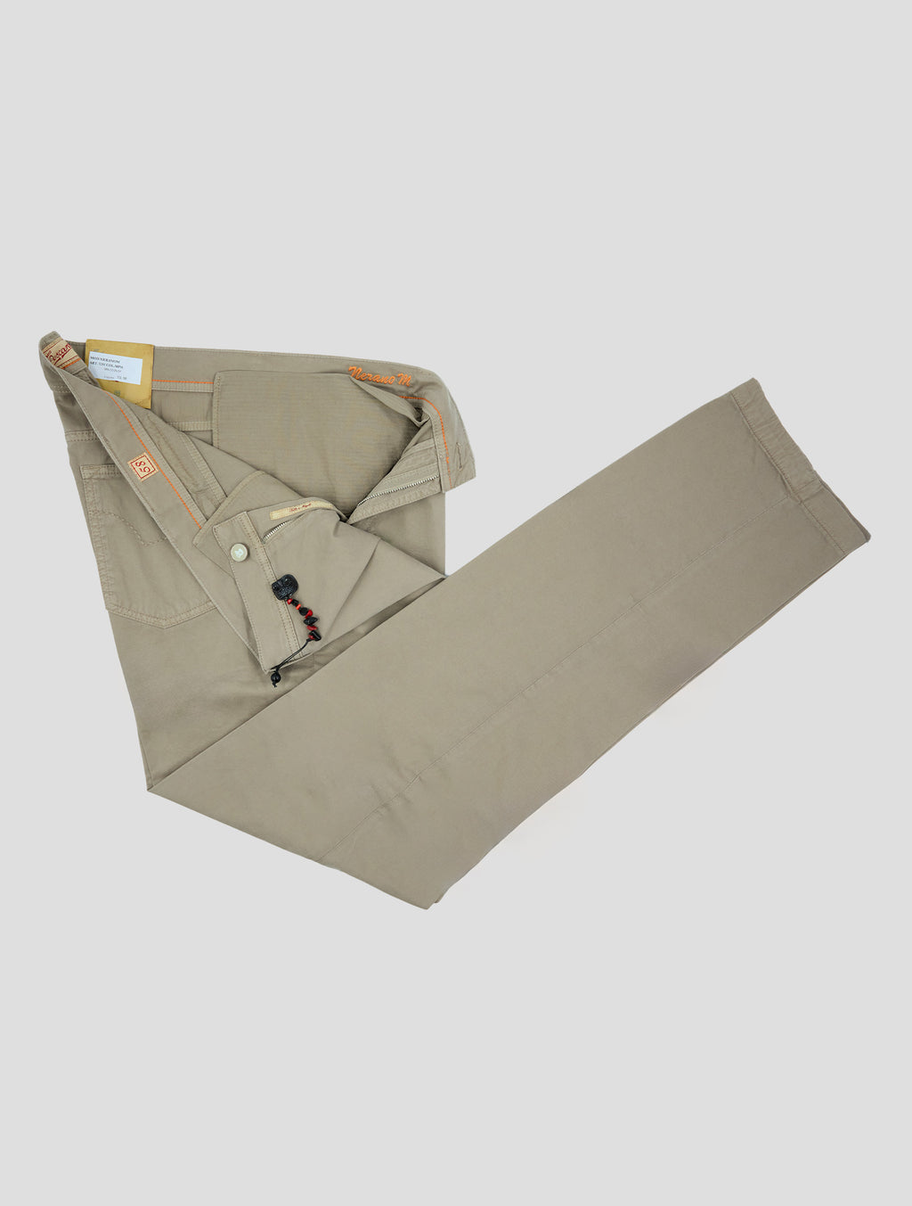 Marco Pescarolo Beige Cotton Cashmere Ea Jeans 2