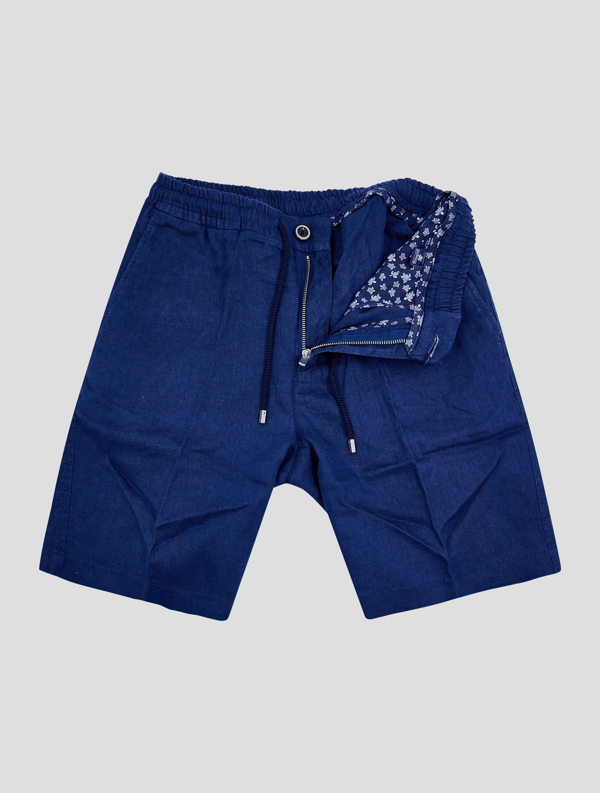 Vilebrequin Blue Linen Short Pants 2