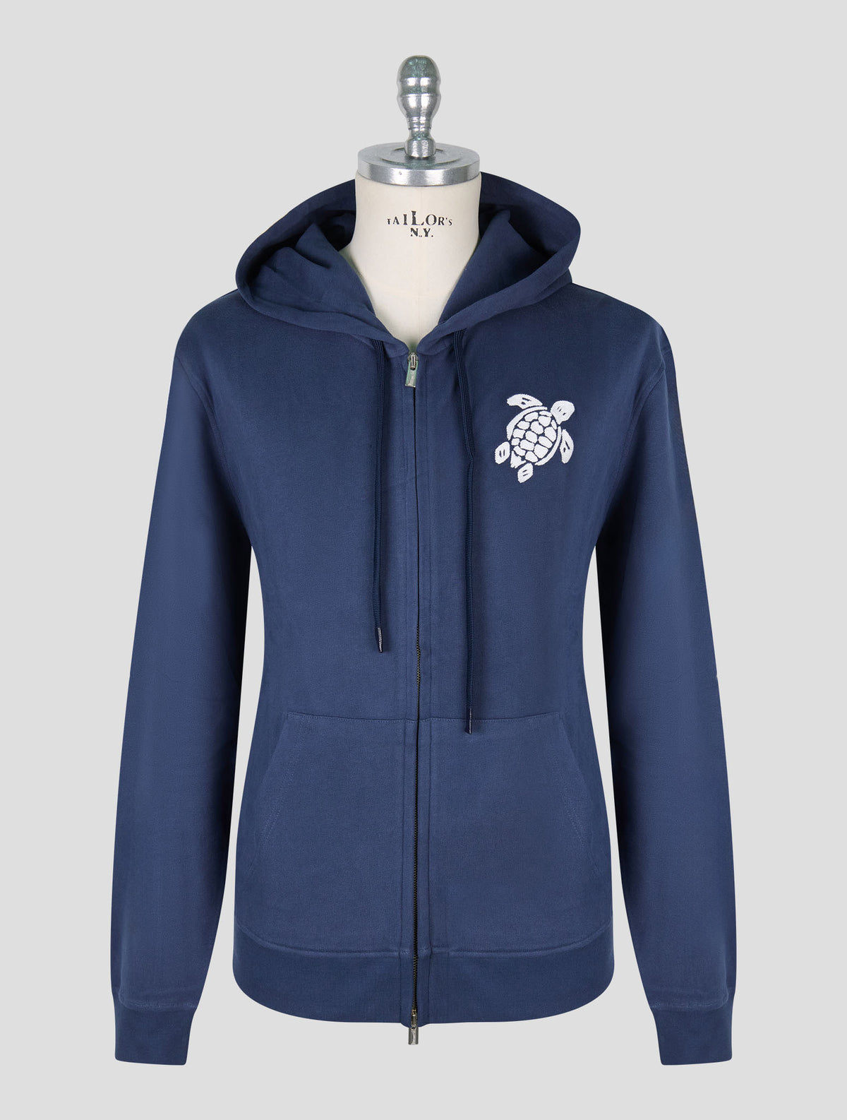 Vilebrequin Blue Cotton Sweater Full Zip 1