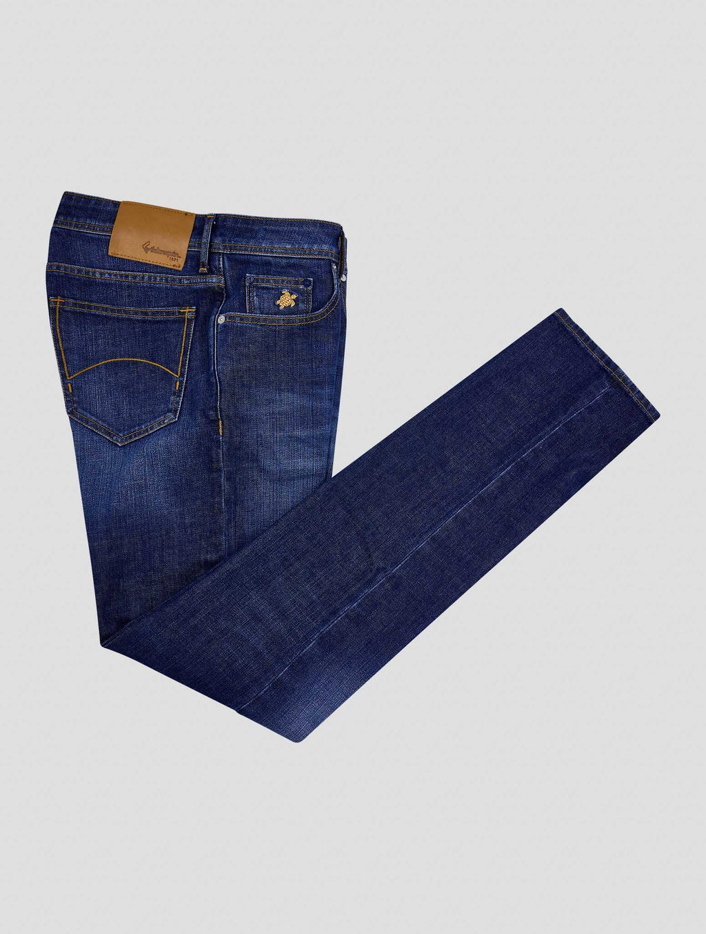 Vilebrequin Dark Blue Cotton Ea Jeans 1