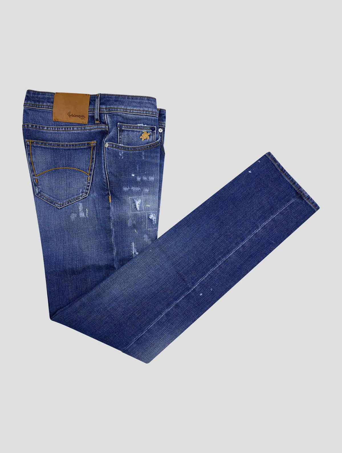 Vilebrequin Blue Cotton Ea Jeans 1