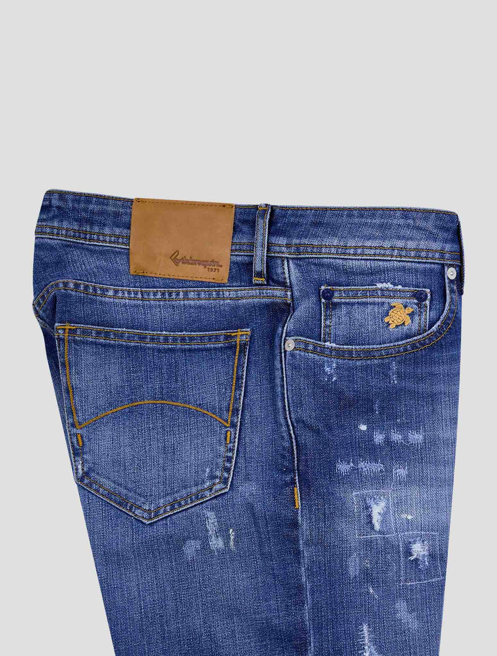 Vilebrequin Blue Cotton Ea Jeans 3