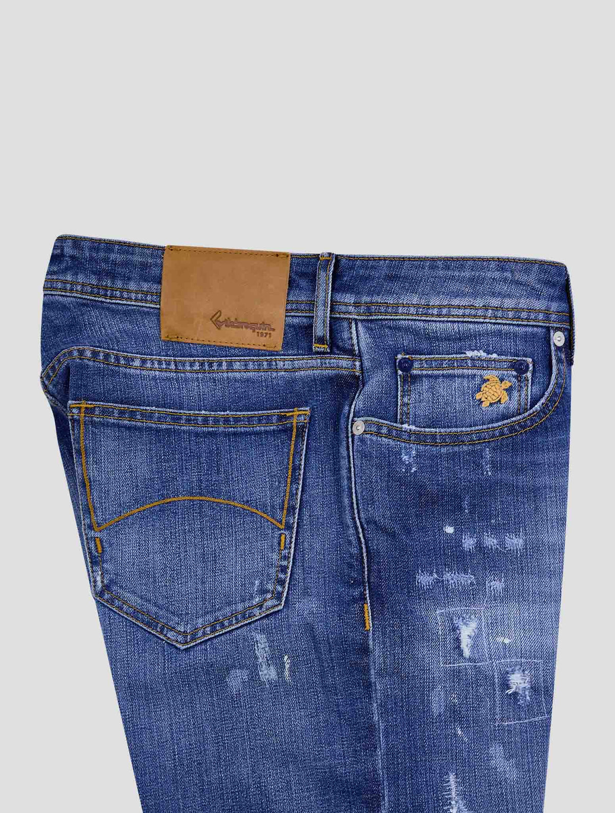 Vilebrequin Blue Cotton Ea Jeans 3