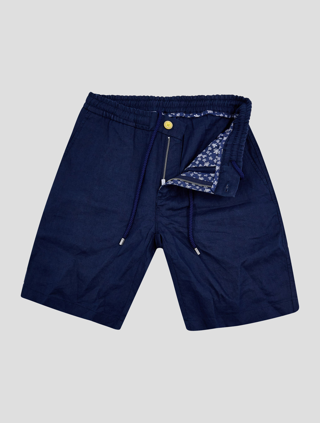 Vilebrequin Blue Linen Short Pants 2