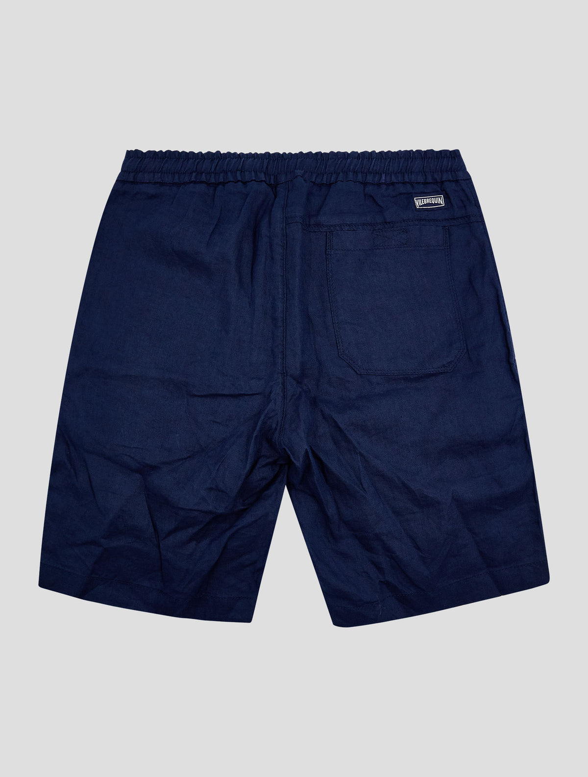 Vilebrequin Blue Linen Short Pants 3