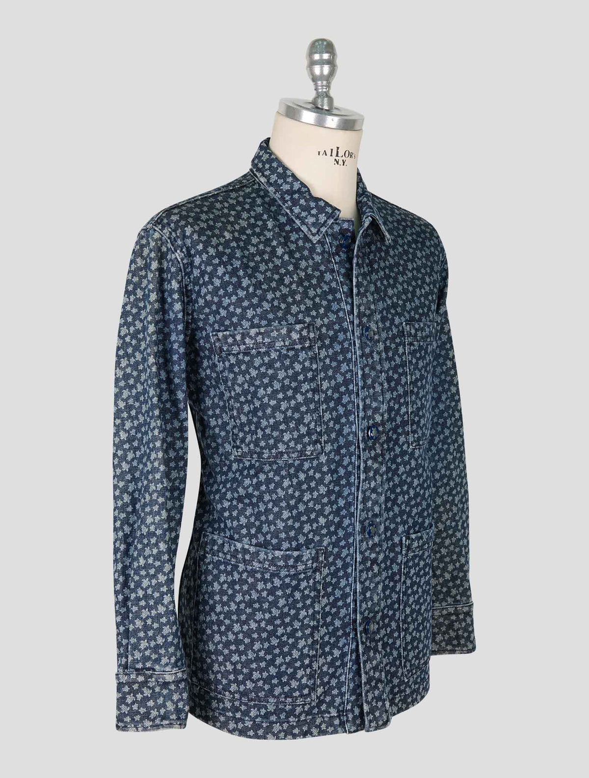 Vilebrequin Blue Cotton Ea Overshirts 2