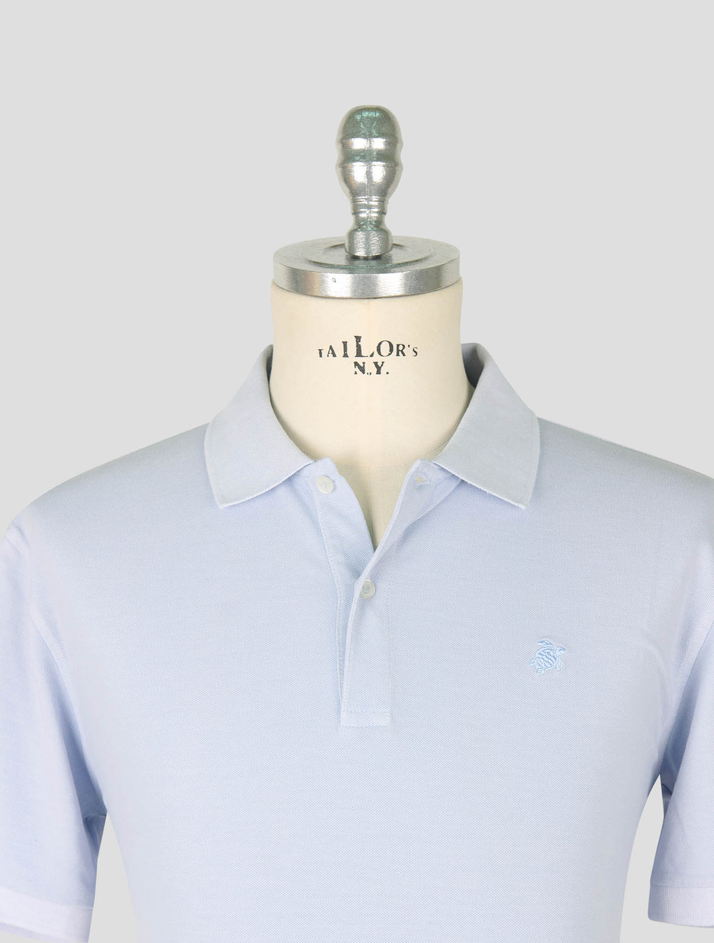Vilebrequin Light Blue Cotton Polo 4