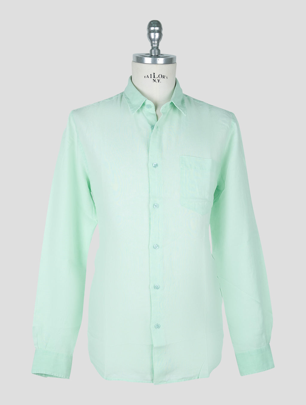 Vilebrequin Light Green Linen Shirt 1