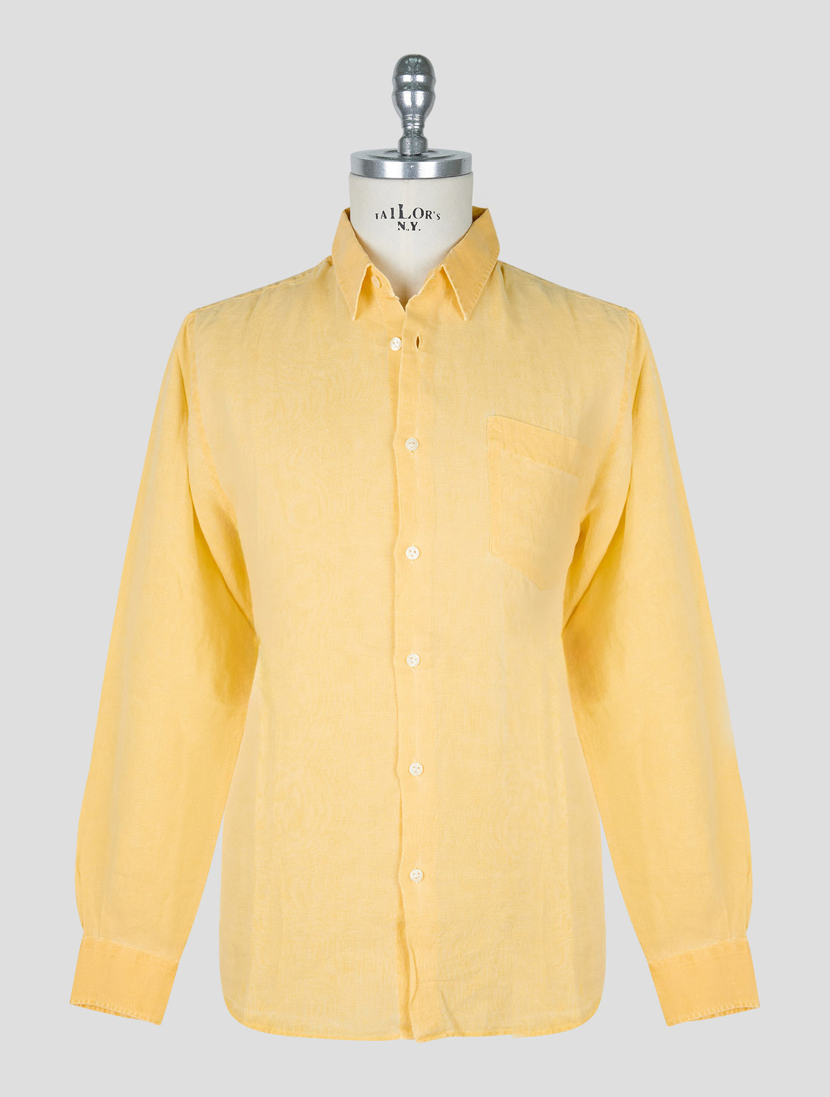 Vilebrequin Yellow Linen Shirt 1