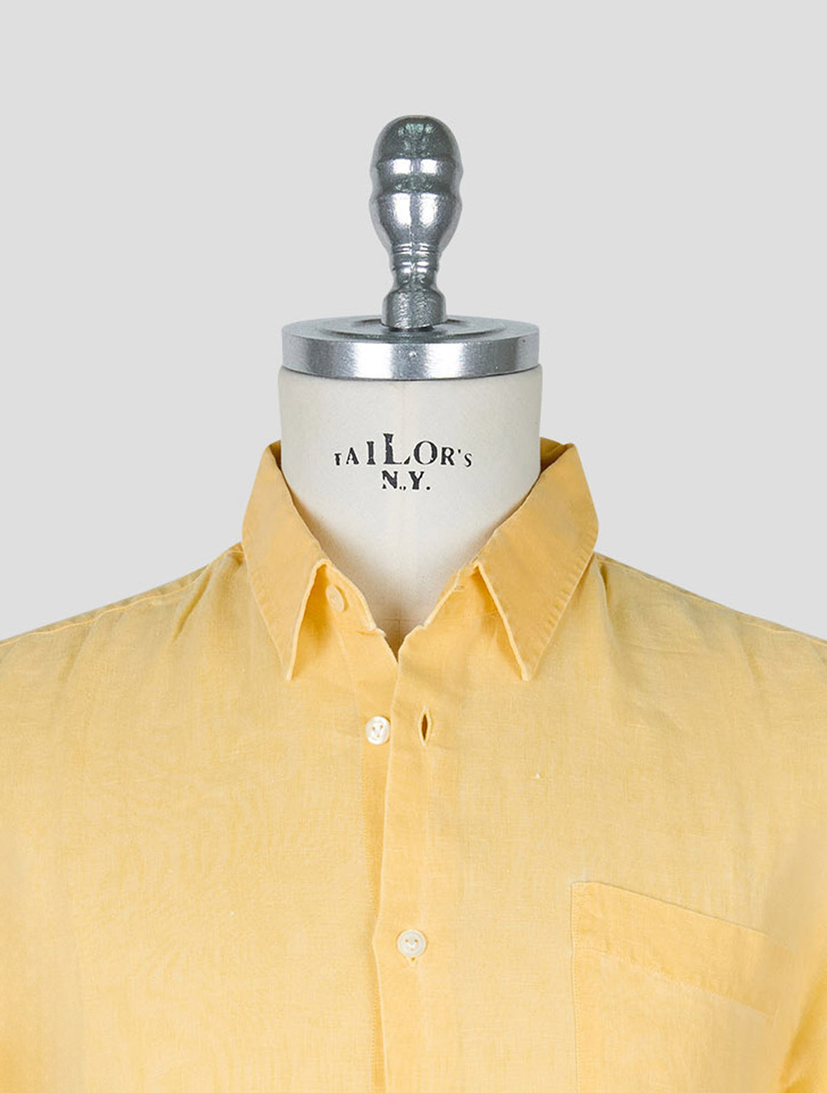 Vilebrequin Yellow Linen Shirt 4