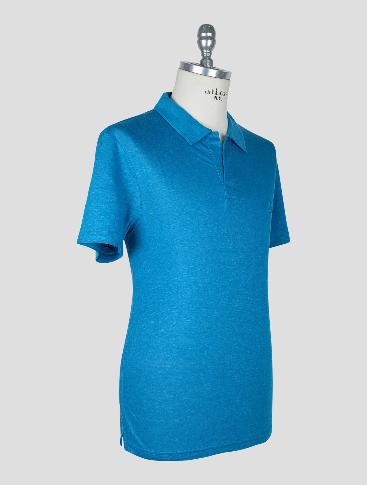 Vilebrequin Light Blue Linen Polo 2