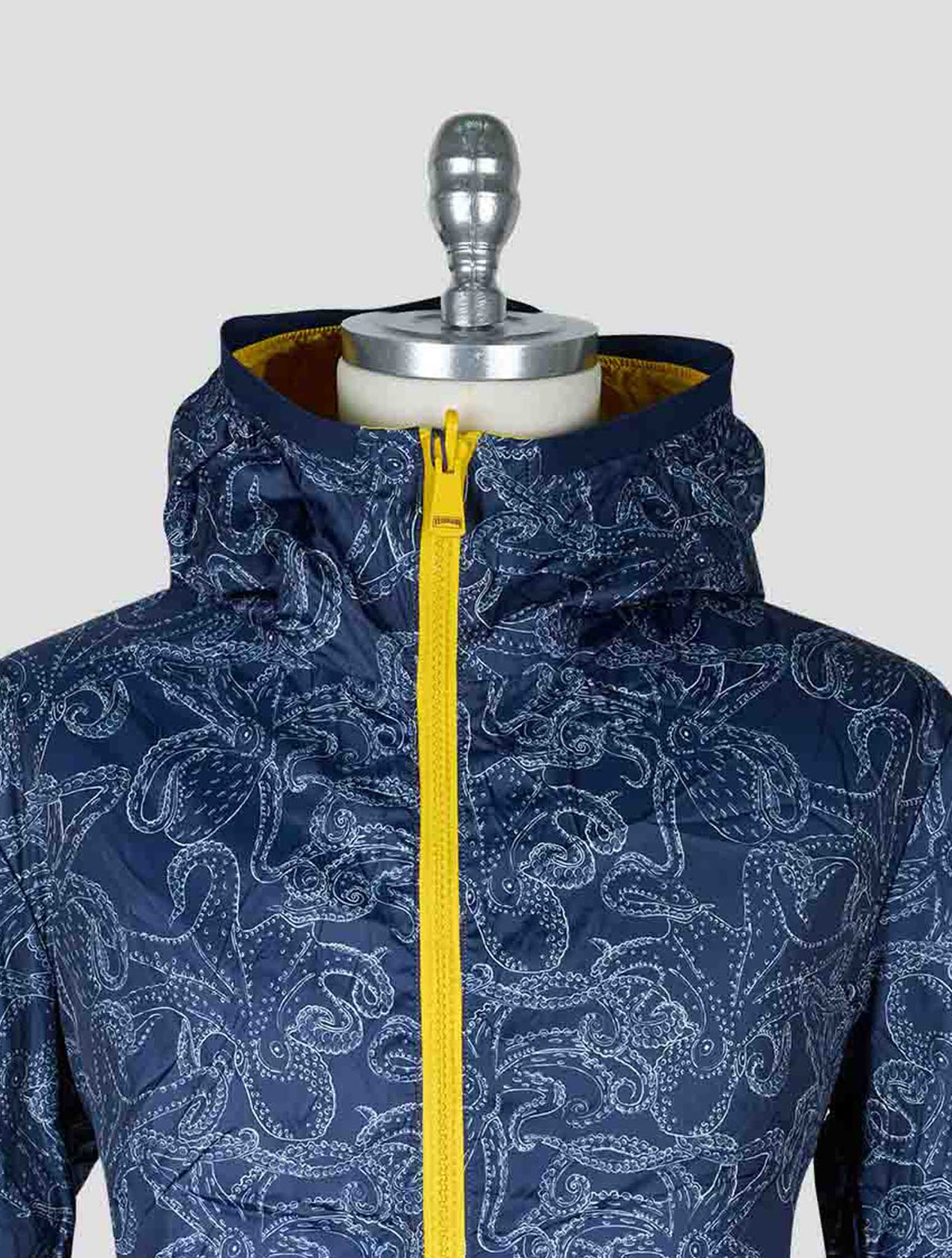 Vilebrequin Yellow Blue Nylon Reverse Coat 7