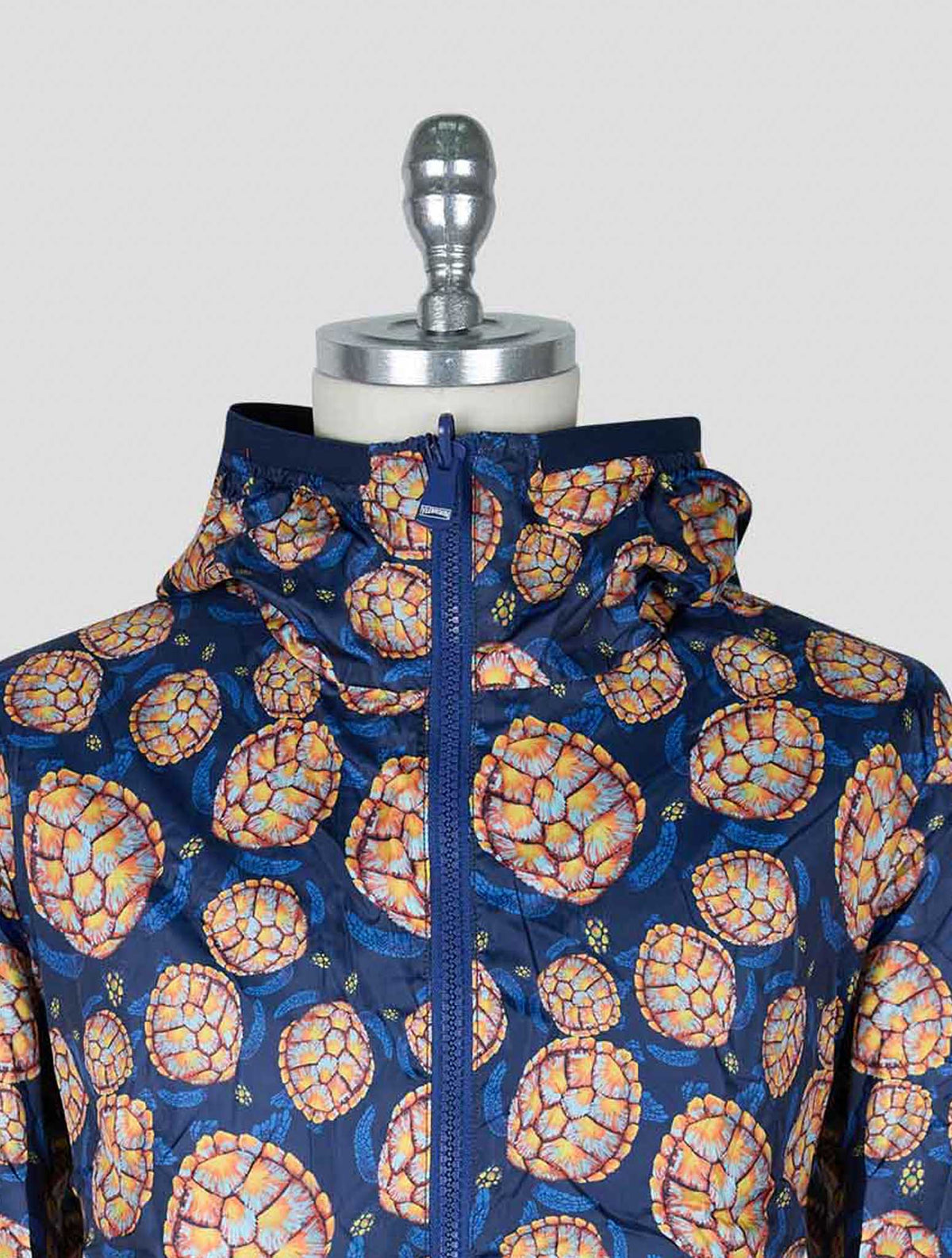 Vilebrequin Blue Multicolor Nylon Reverse Coat 7