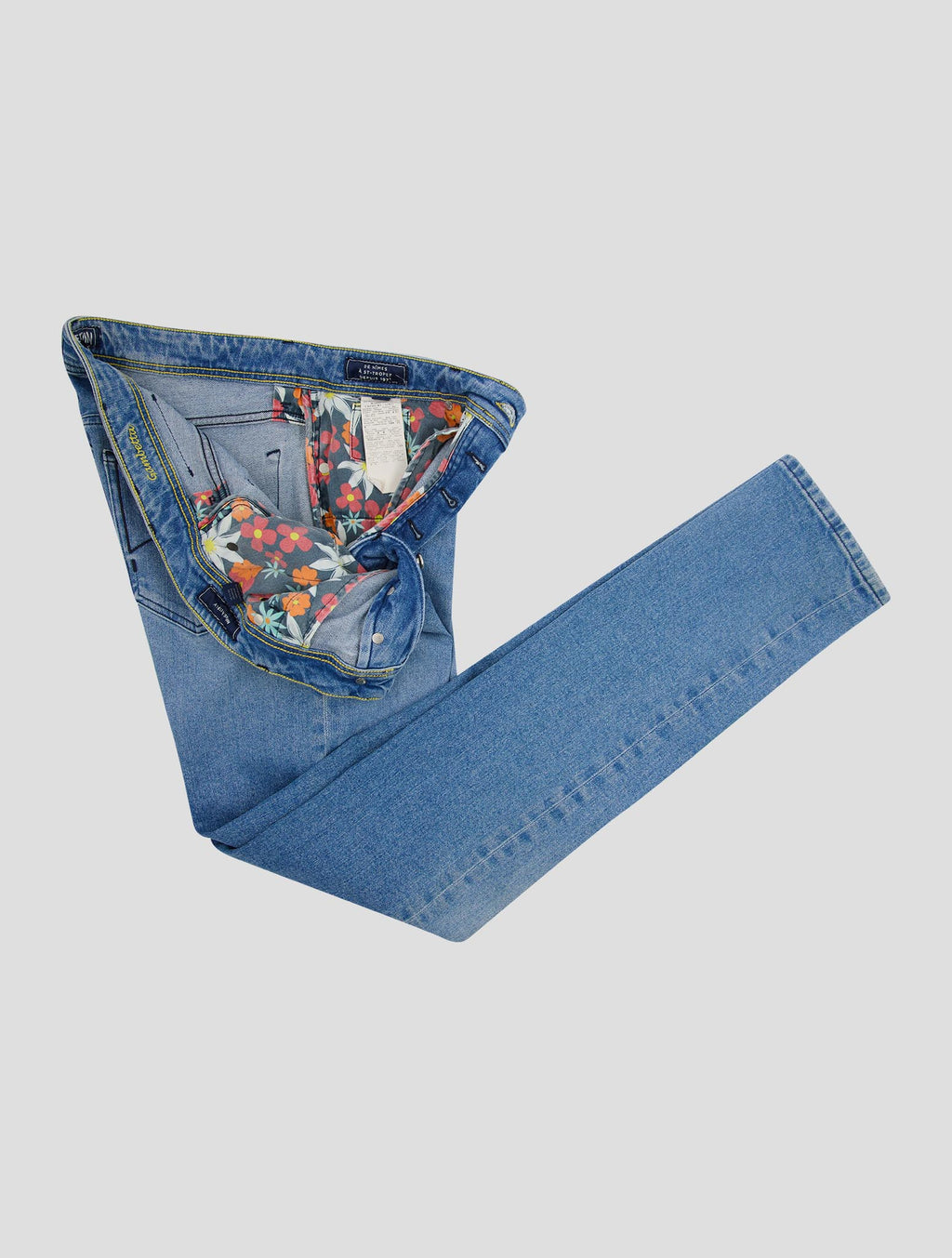 Vilebrequin Light Blue Cotton Ea Jeans 2