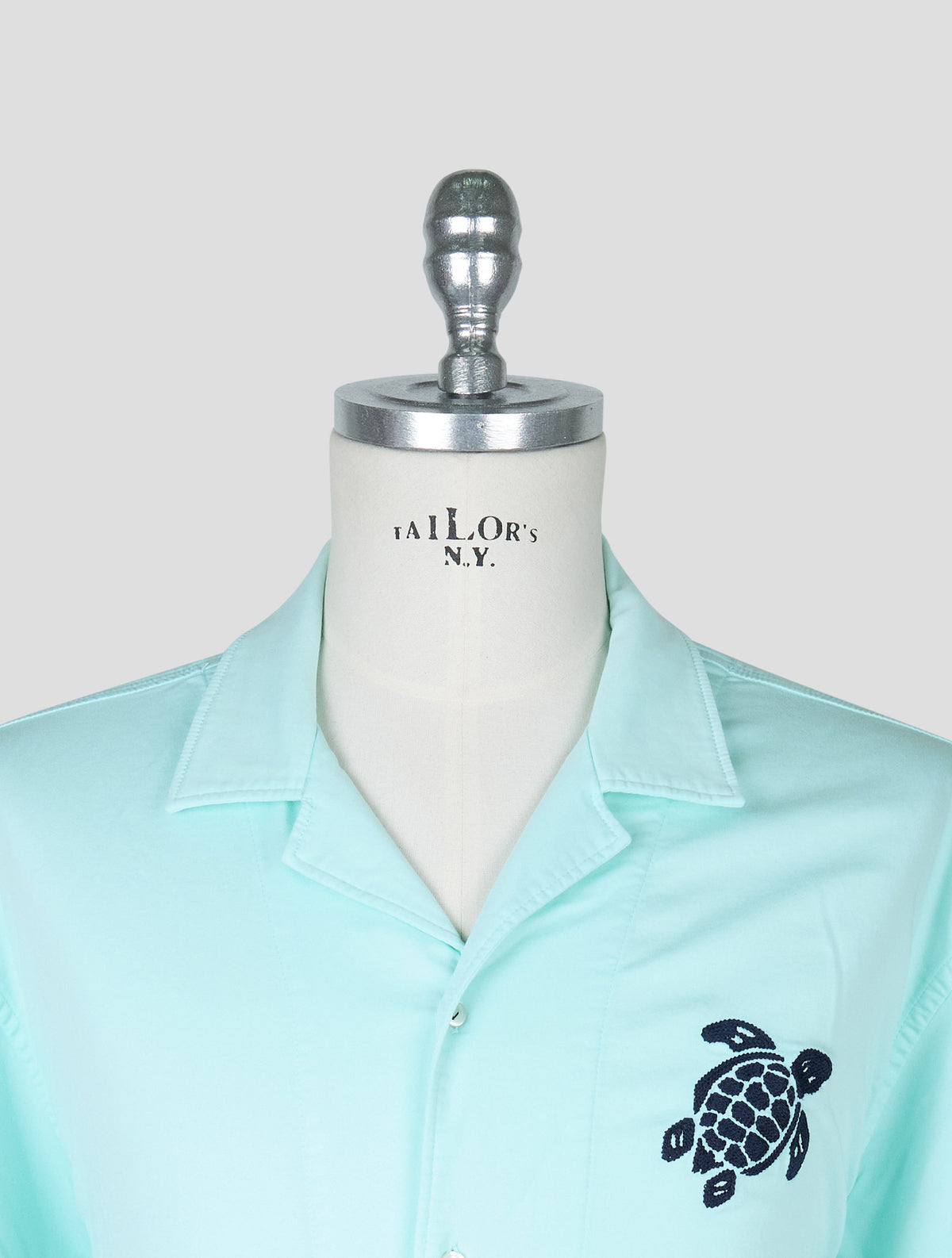 Vilebrequin Light Green Cotton Ea Short Sleeve Shirt 4