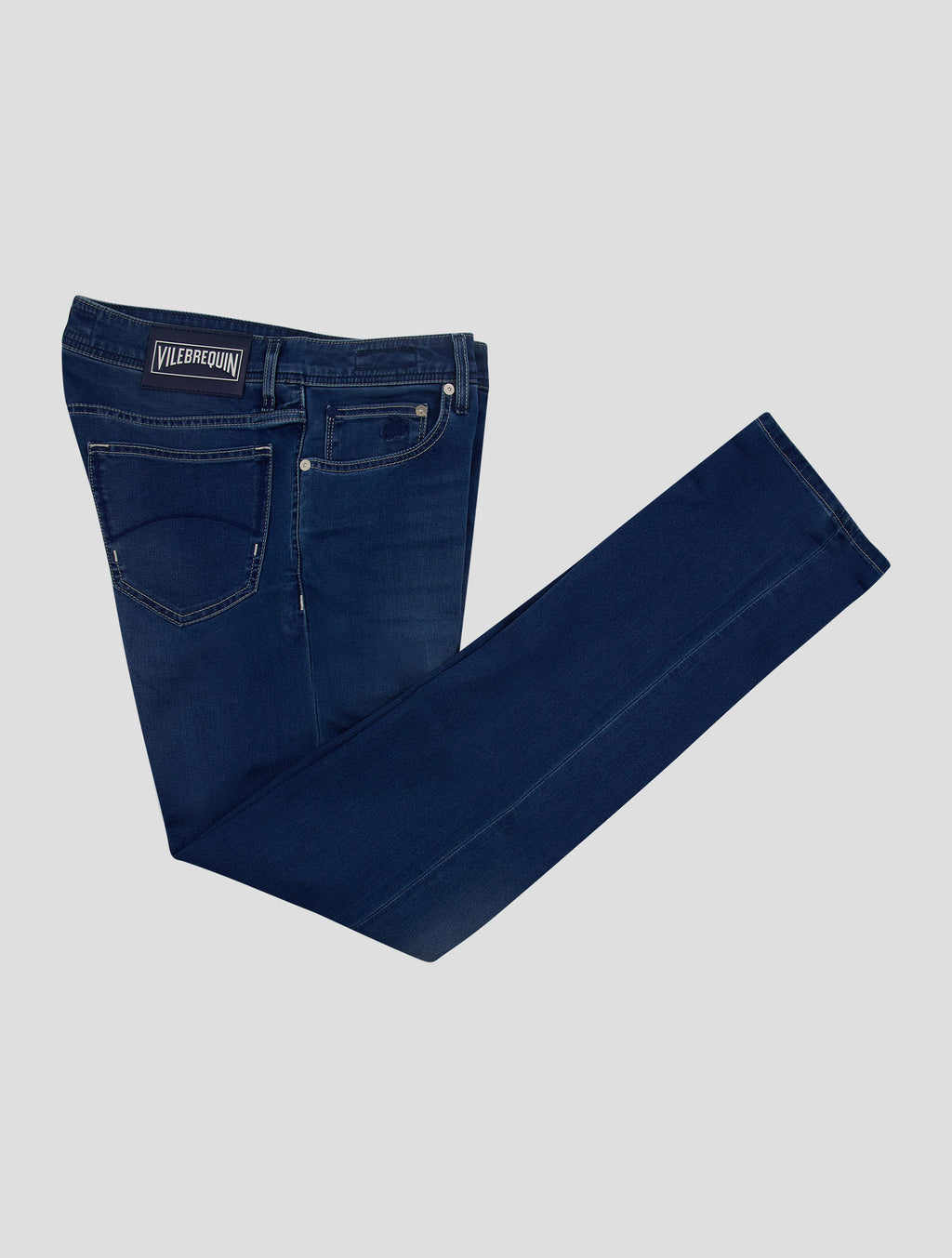 Vilebrequin Blue Cotton Pl Ea Jeans 1