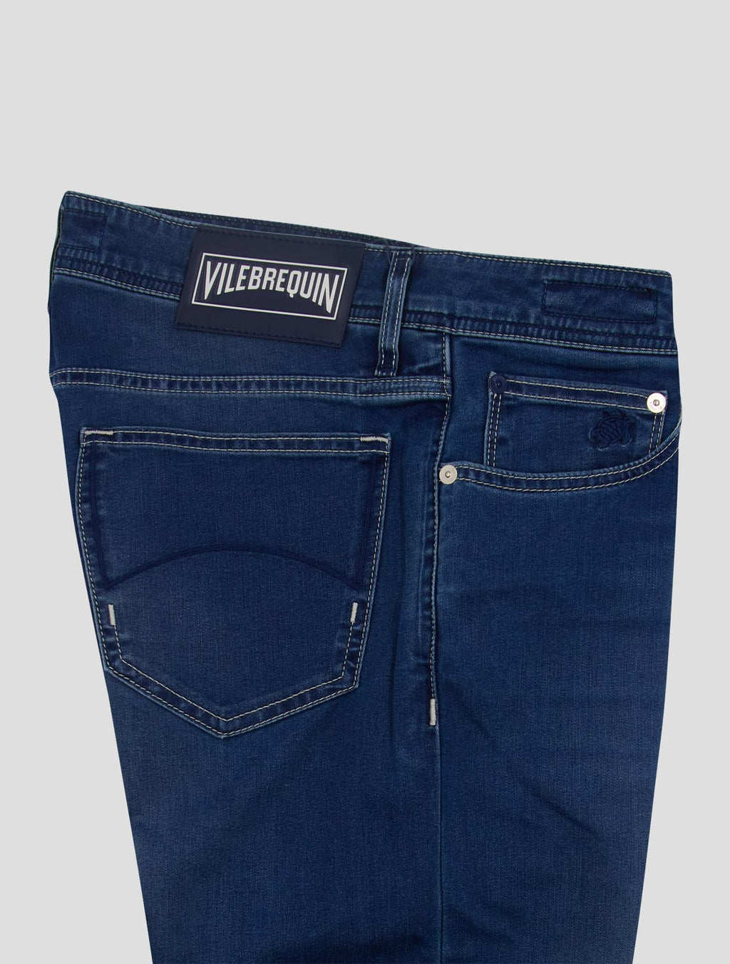 Vilebrequin Blue Cotton Pl Ea Jeans 3