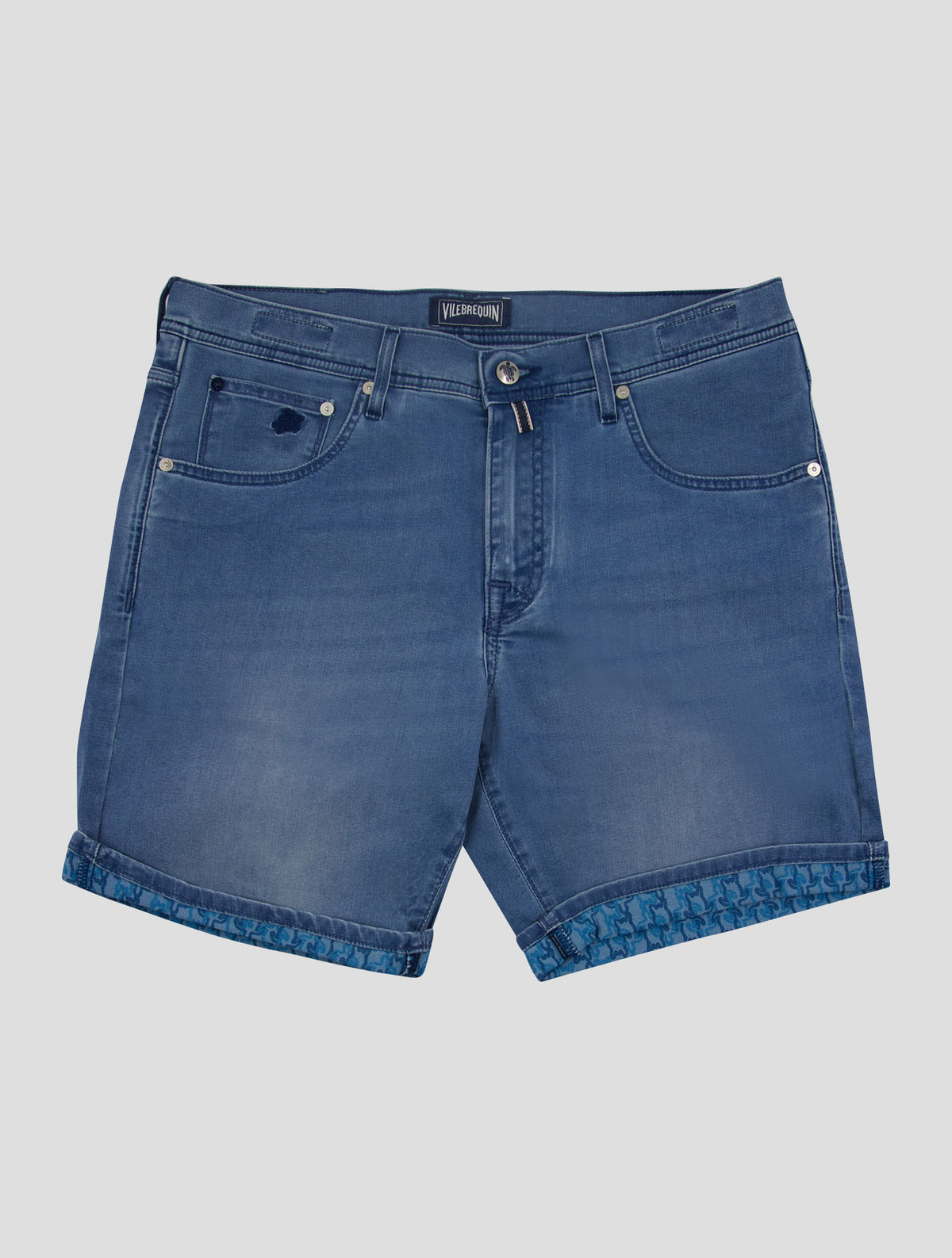 Vilebrequin Light Blue Cotton Pl Ea Jeans 1