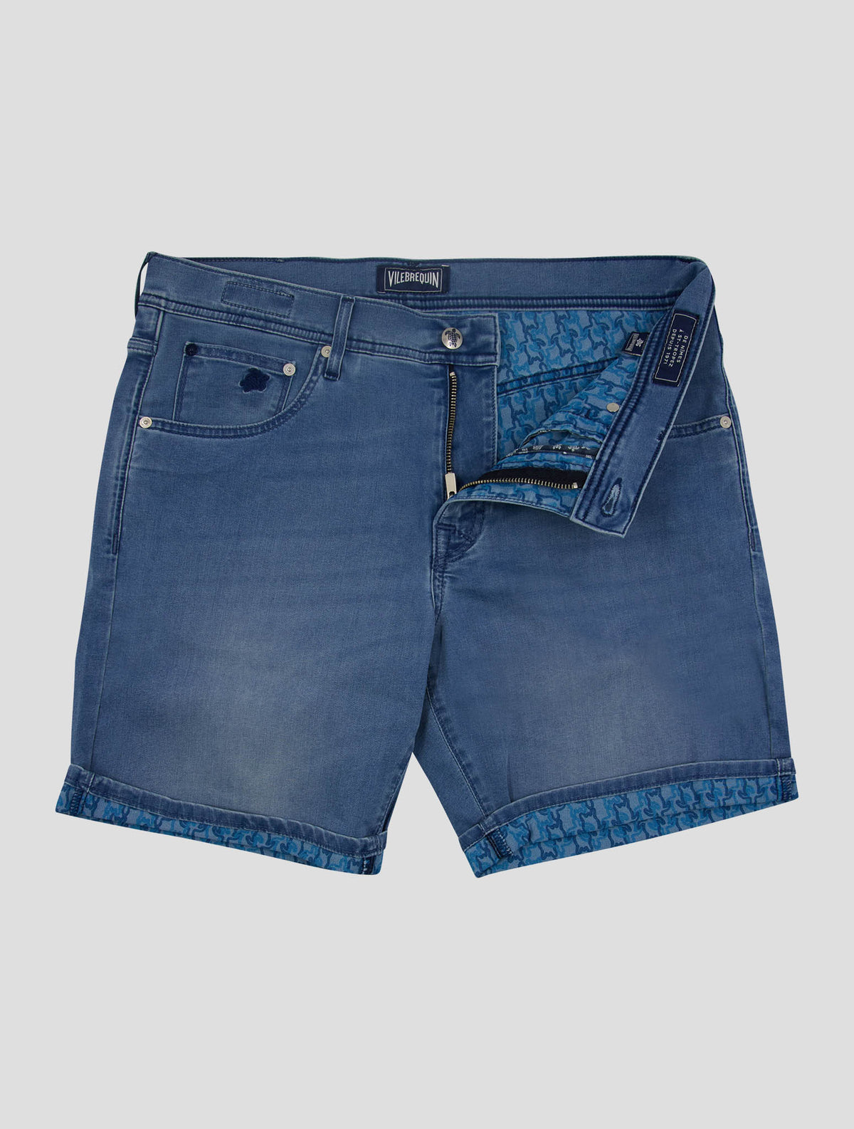 Vilebrequin Light Blue Cotton Pl Ea Jeans 2