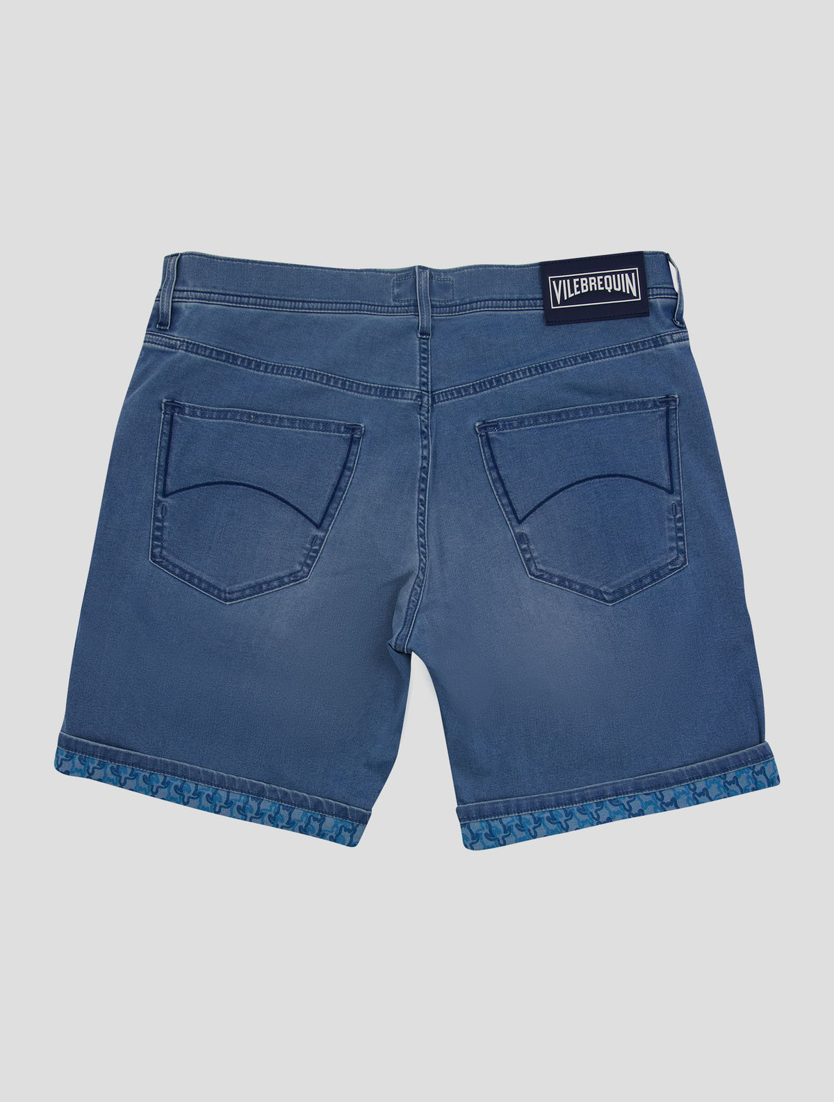 Vilebrequin Light Blue Cotton Pl Ea Jeans 3