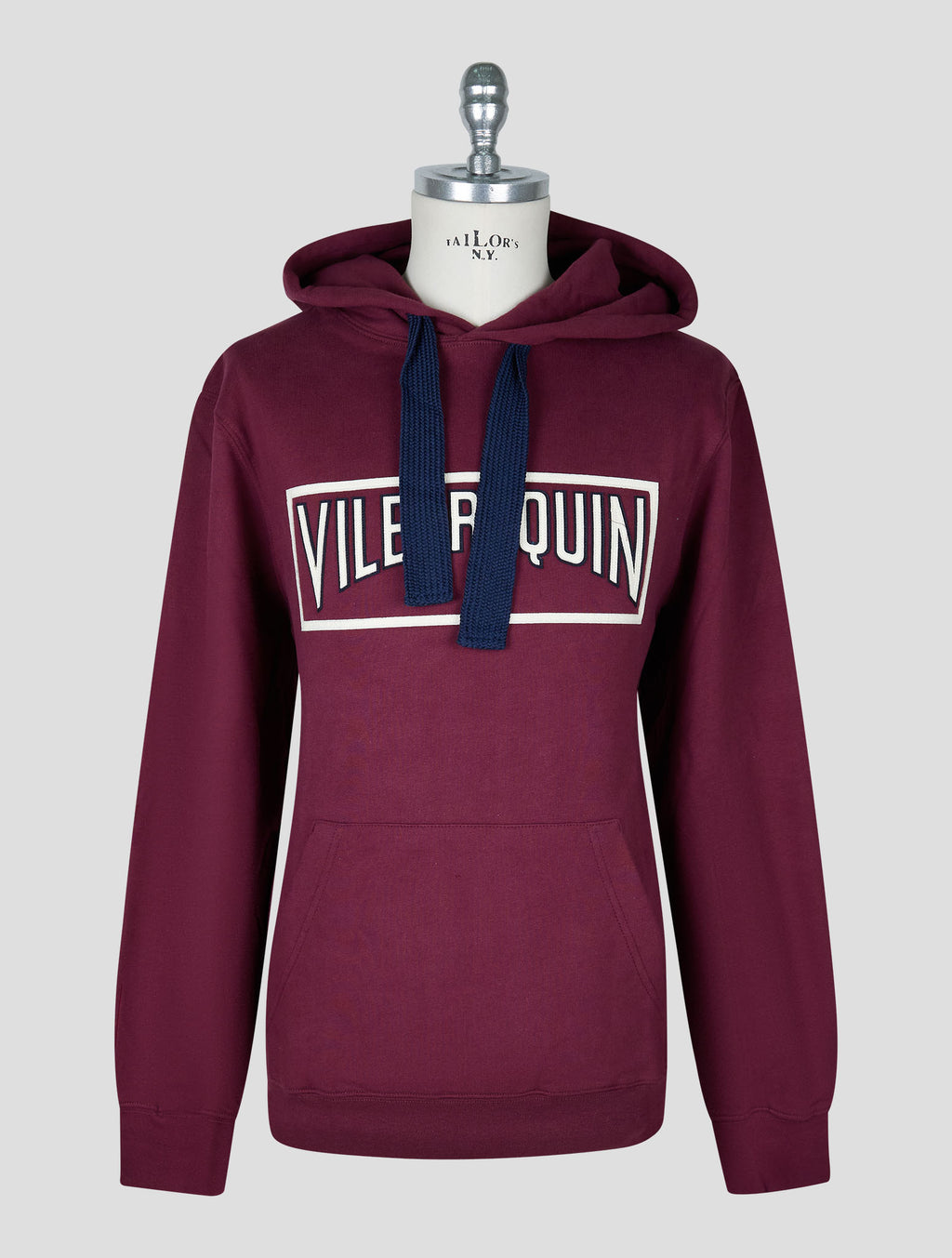 Vilebrequin Burgundy Cotton Sweater Hoodie 1