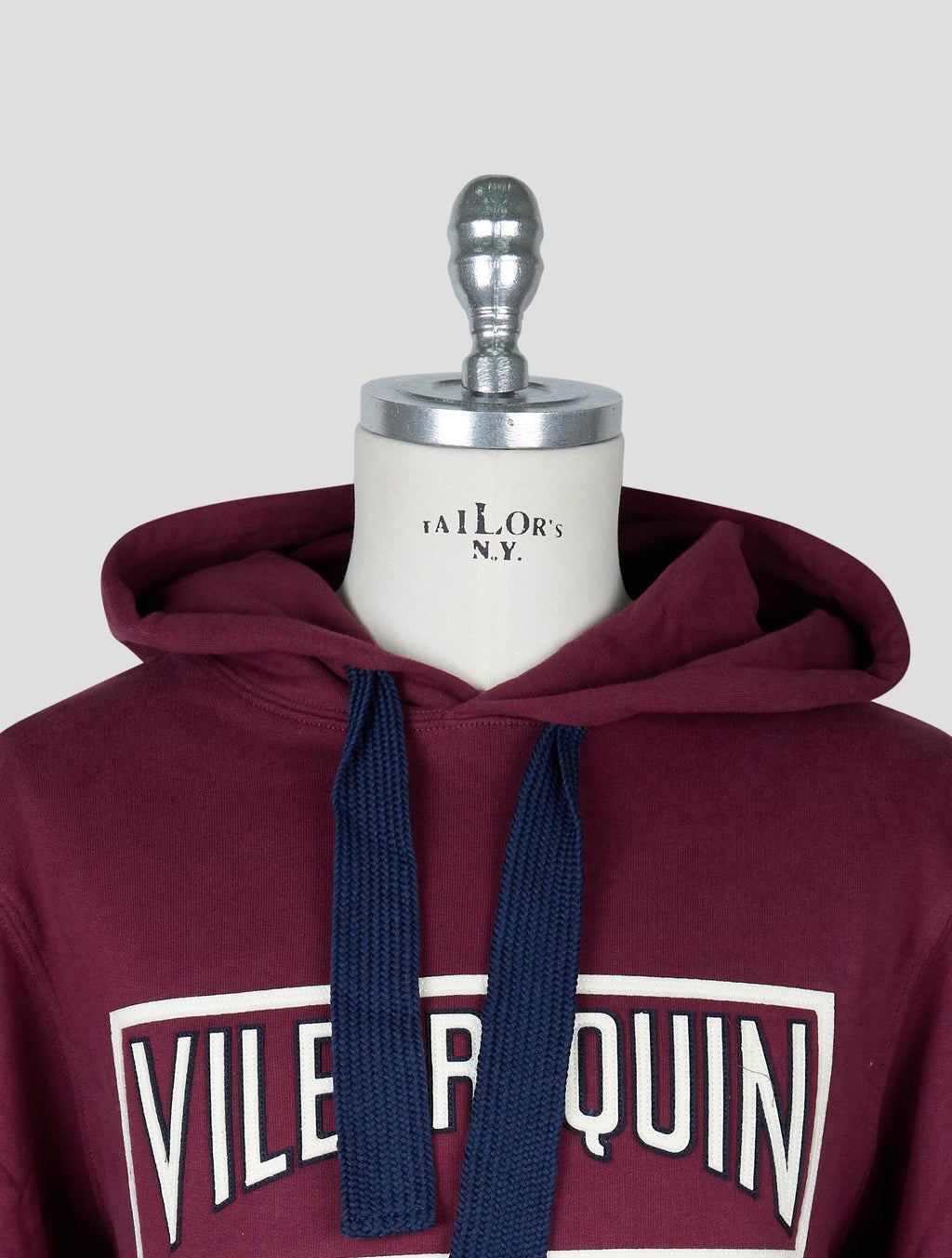 Vilebrequin Burgundy Cotton Sweater Hoodie 4
