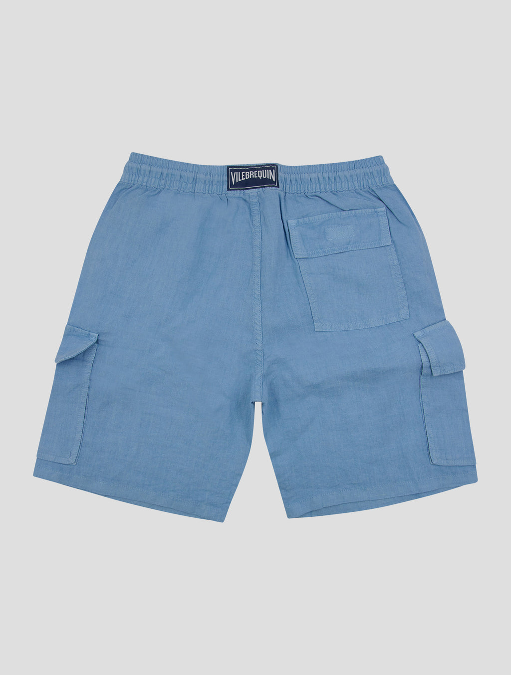 Vilebrequin Light Blue Linen Short Pants 2