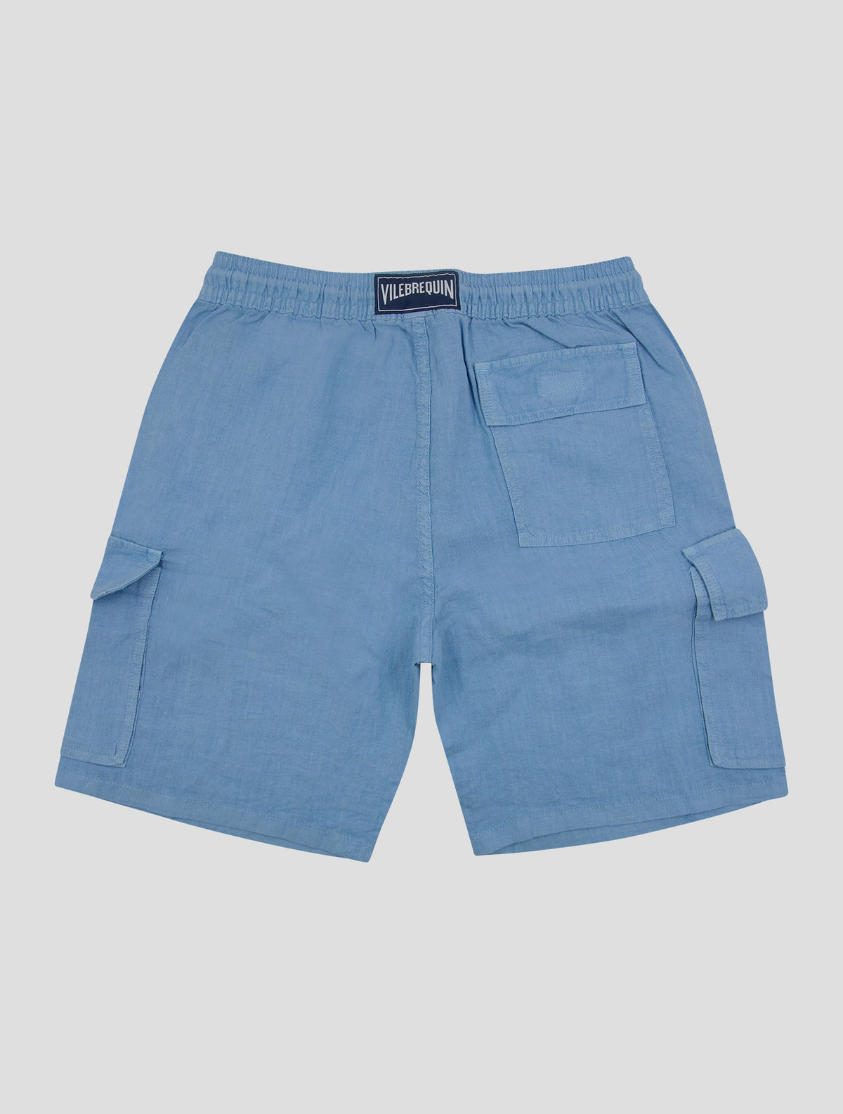 Vilebrequin Light Blue Linen Short Pants 2
