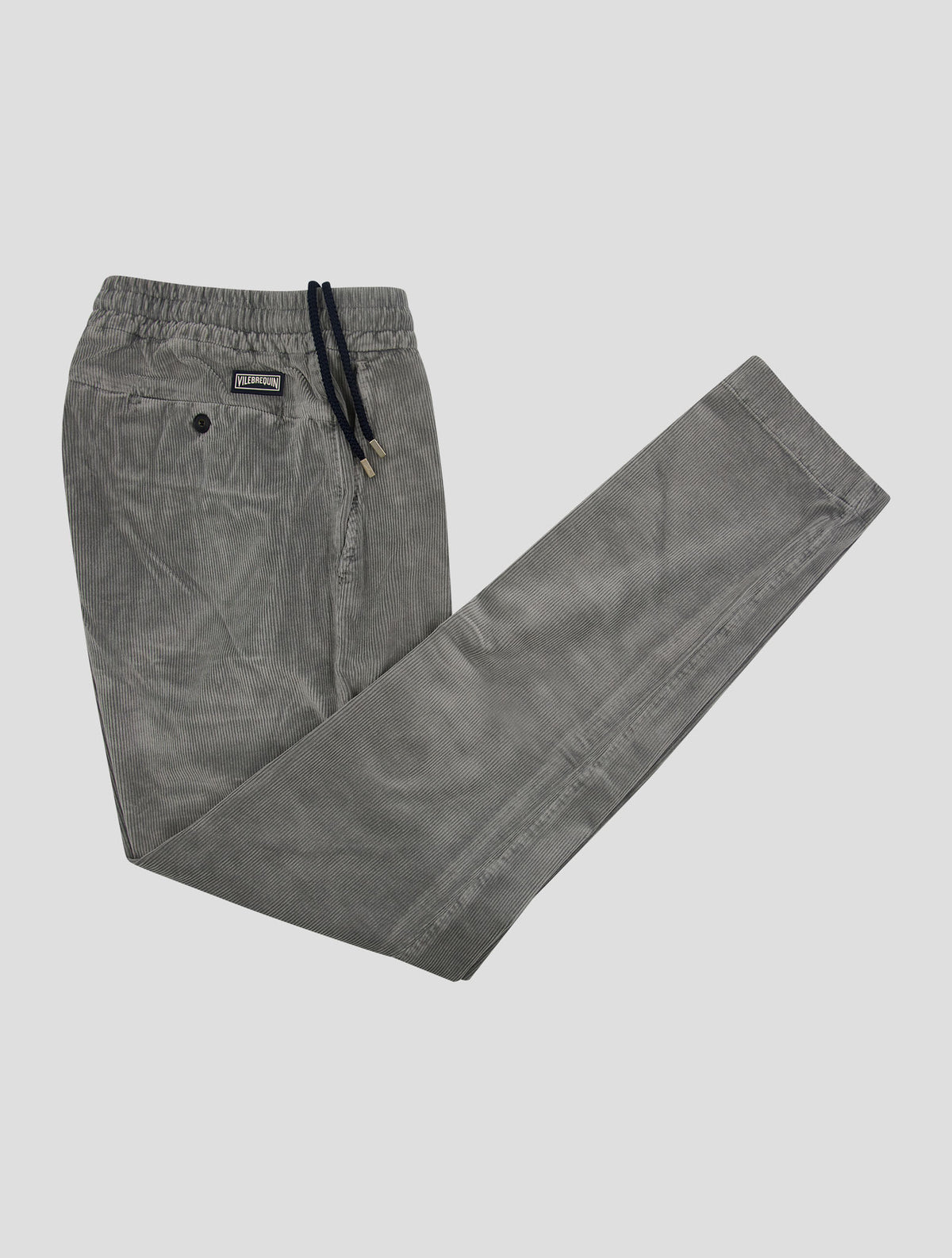 Vilebrequin Gray Cotton Modal Ea Velvet Pants 1