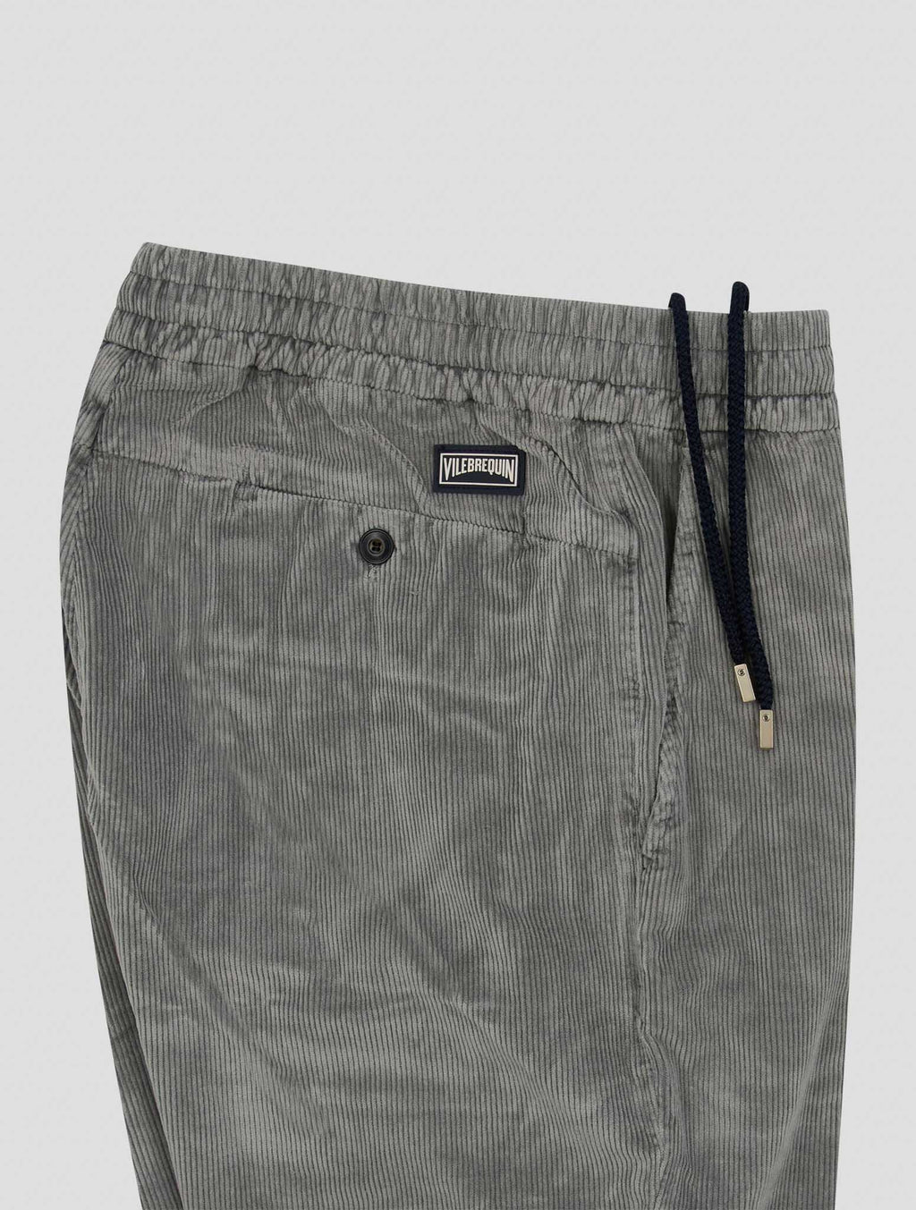 Vilebrequin Gray Cotton Modal Ea Velvet Pants 3