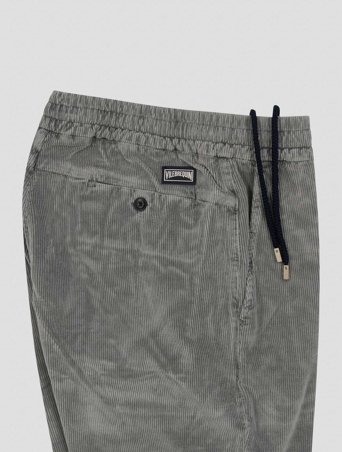Vilebrequin Gray Cotton Modal Ea Velvet Pants 3
