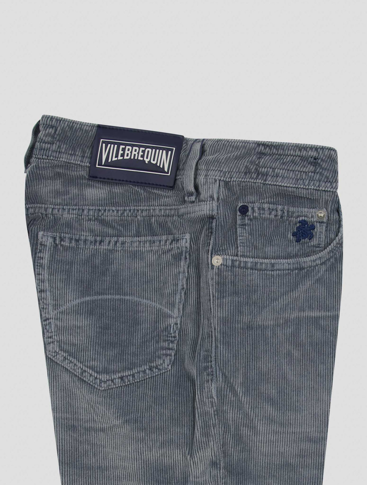 Vilebrequin Gray Cotton Modal Ea Velvet Jeans 3
