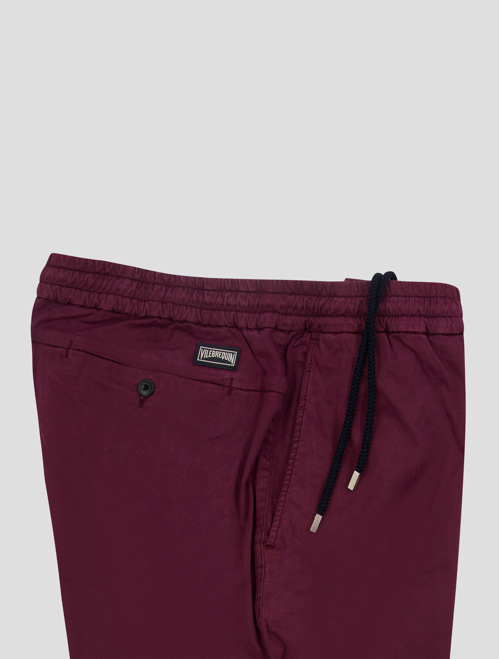 Vilebrequin Burgundy Lyocell Cotton Ea Pants 3