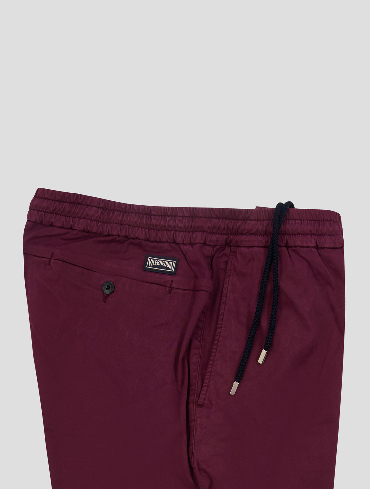 Vilebrequin Burgundy Lyocell Cotton Ea Pants 3