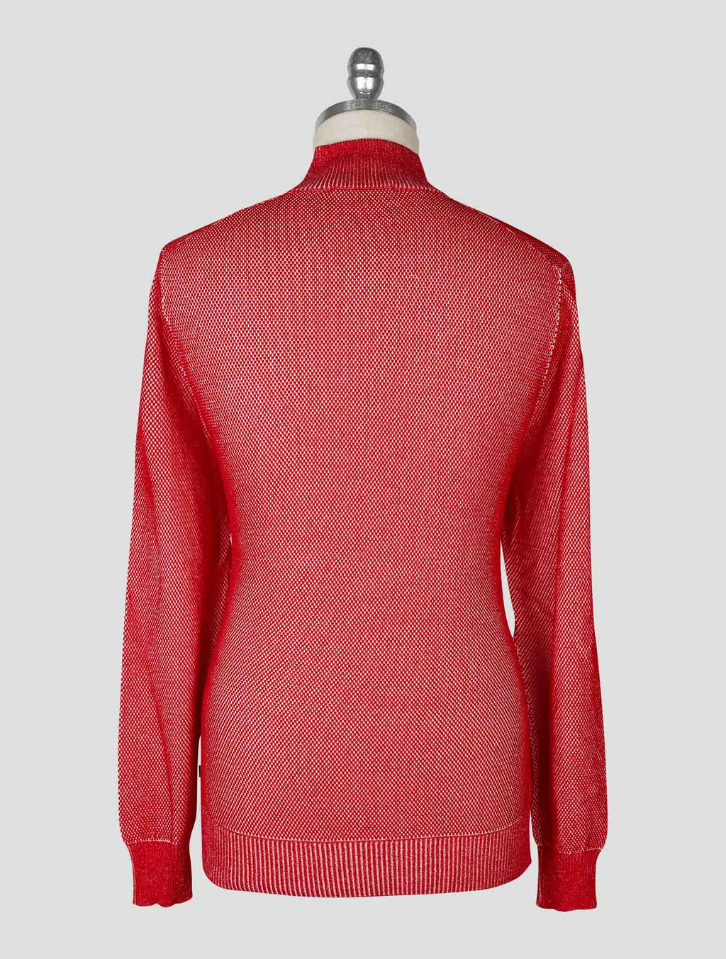 Vilebrequin Red Cotton Sweater Half Zip 3