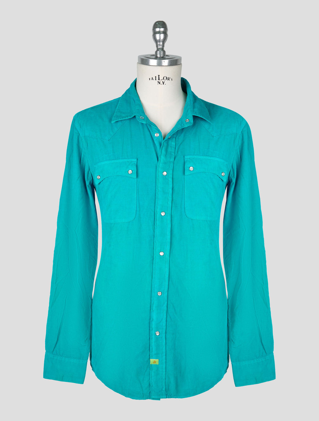 Vilebrequin Light Green Cotton Shirt 1