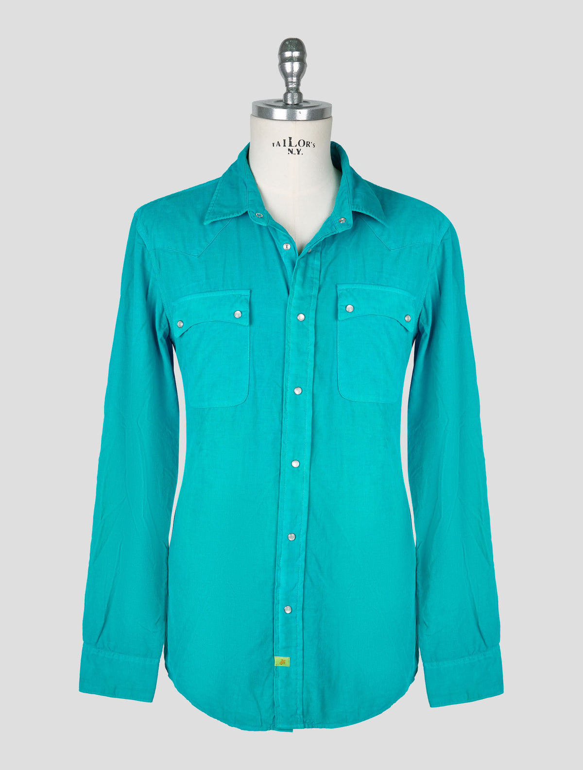 Vilebrequin Light Green Cotton Shirt 1