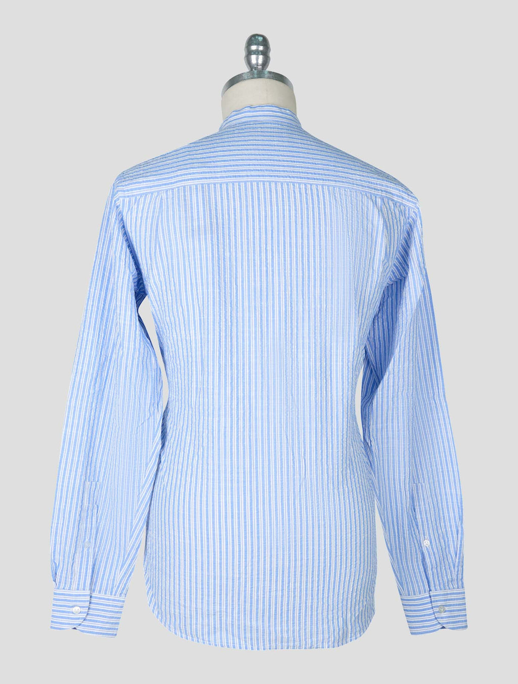 Vilebrequin Light Blue White Cotton Korean Shirt 3