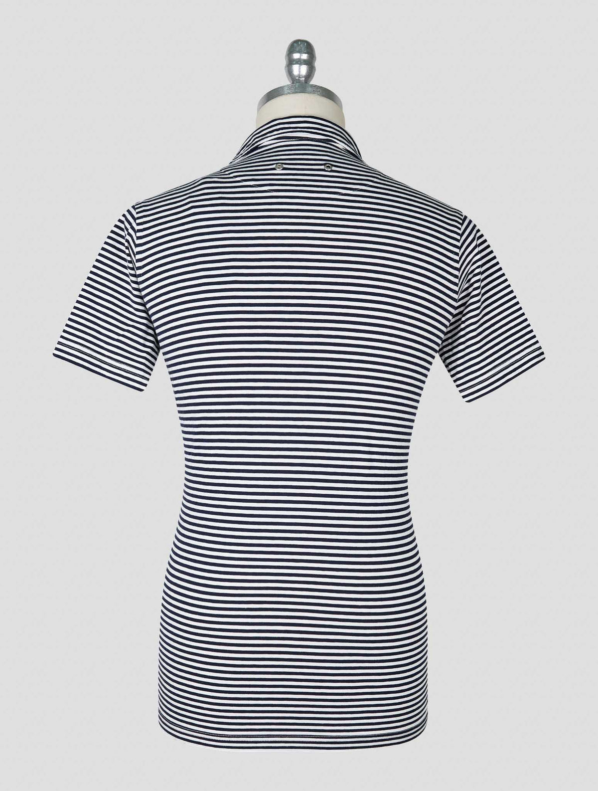 Vilebrequin Dark Blue White Cotton Ea Polo 3
