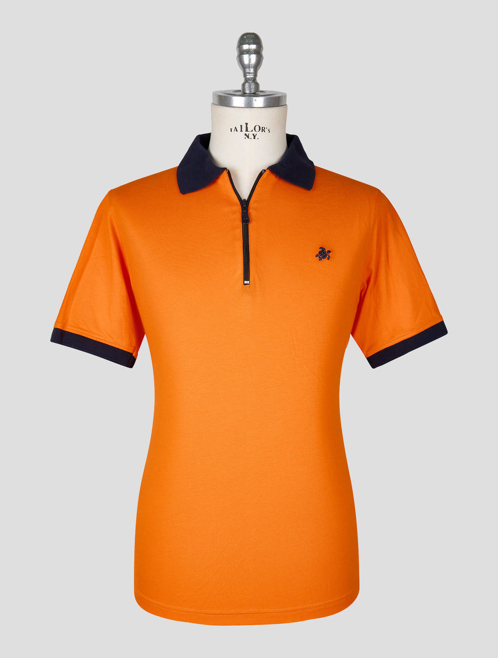 Vilebrequin Orange Blue Cotton Polo 1