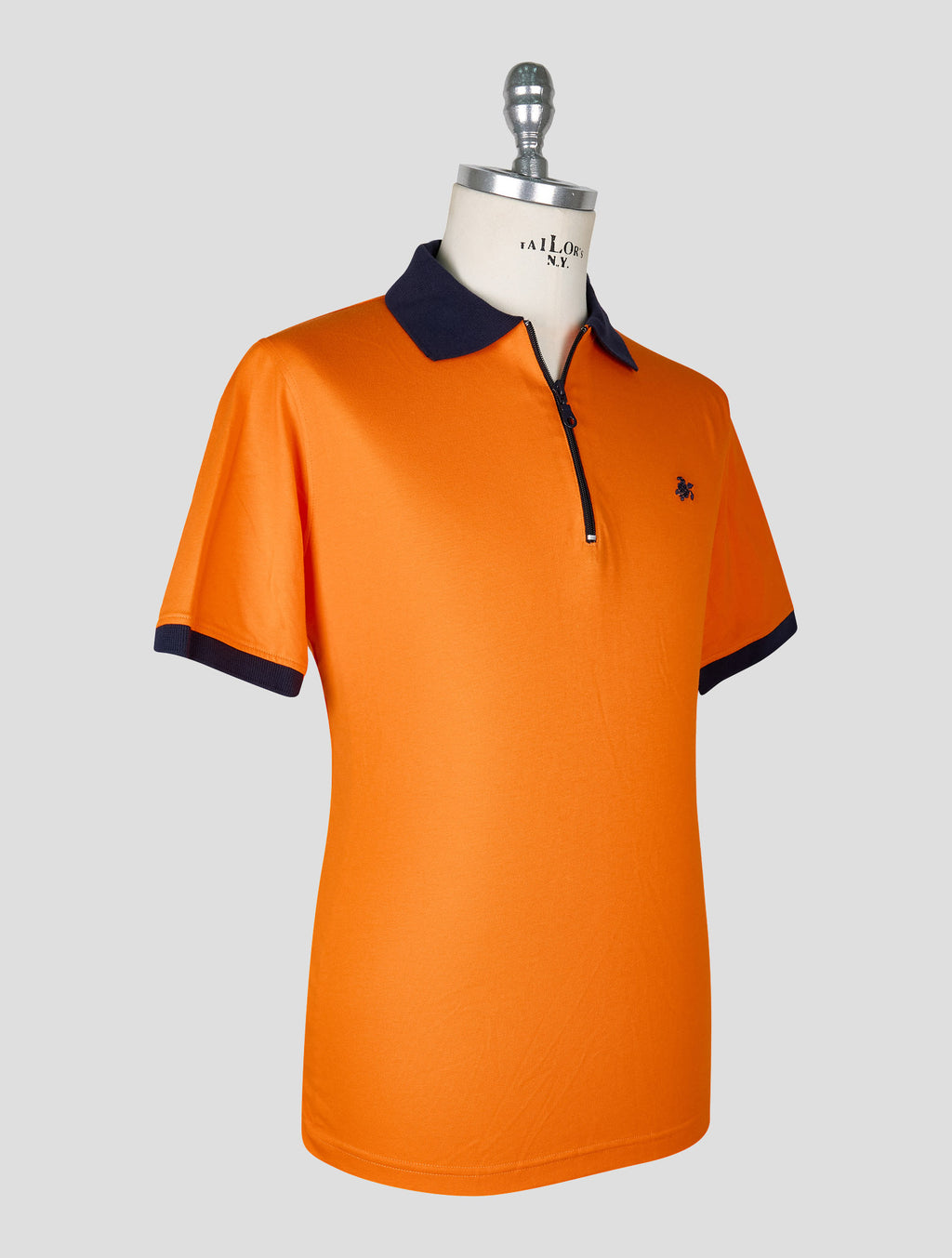 Vilebrequin Orange Blue Cotton Polo 2