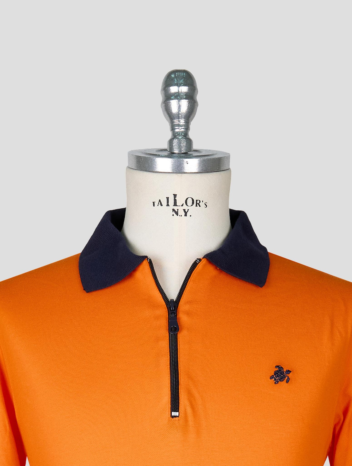 Vilebrequin Orange Blue Cotton Polo 4