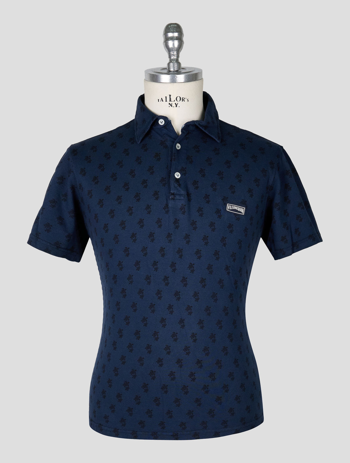 Vilebrequin Dark Blue Cotton Polo 1