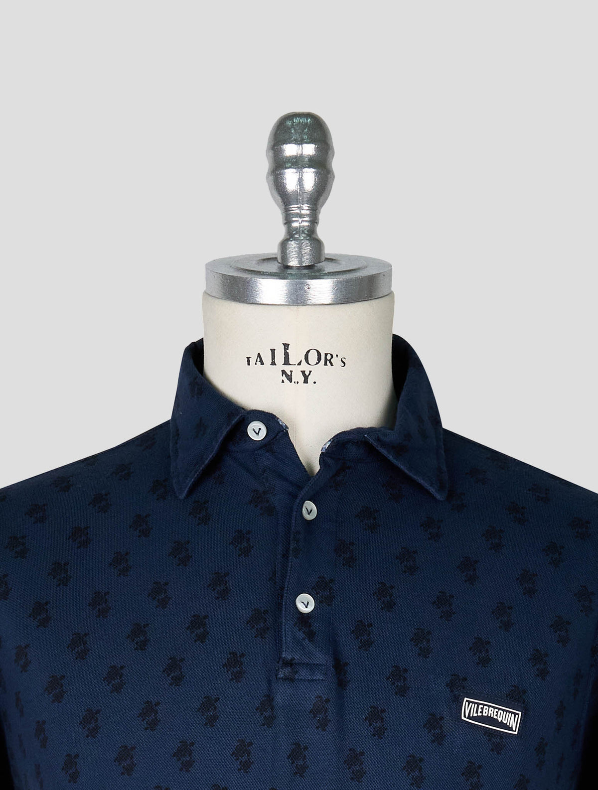 Vilebrequin Dark Blue Cotton Polo 4