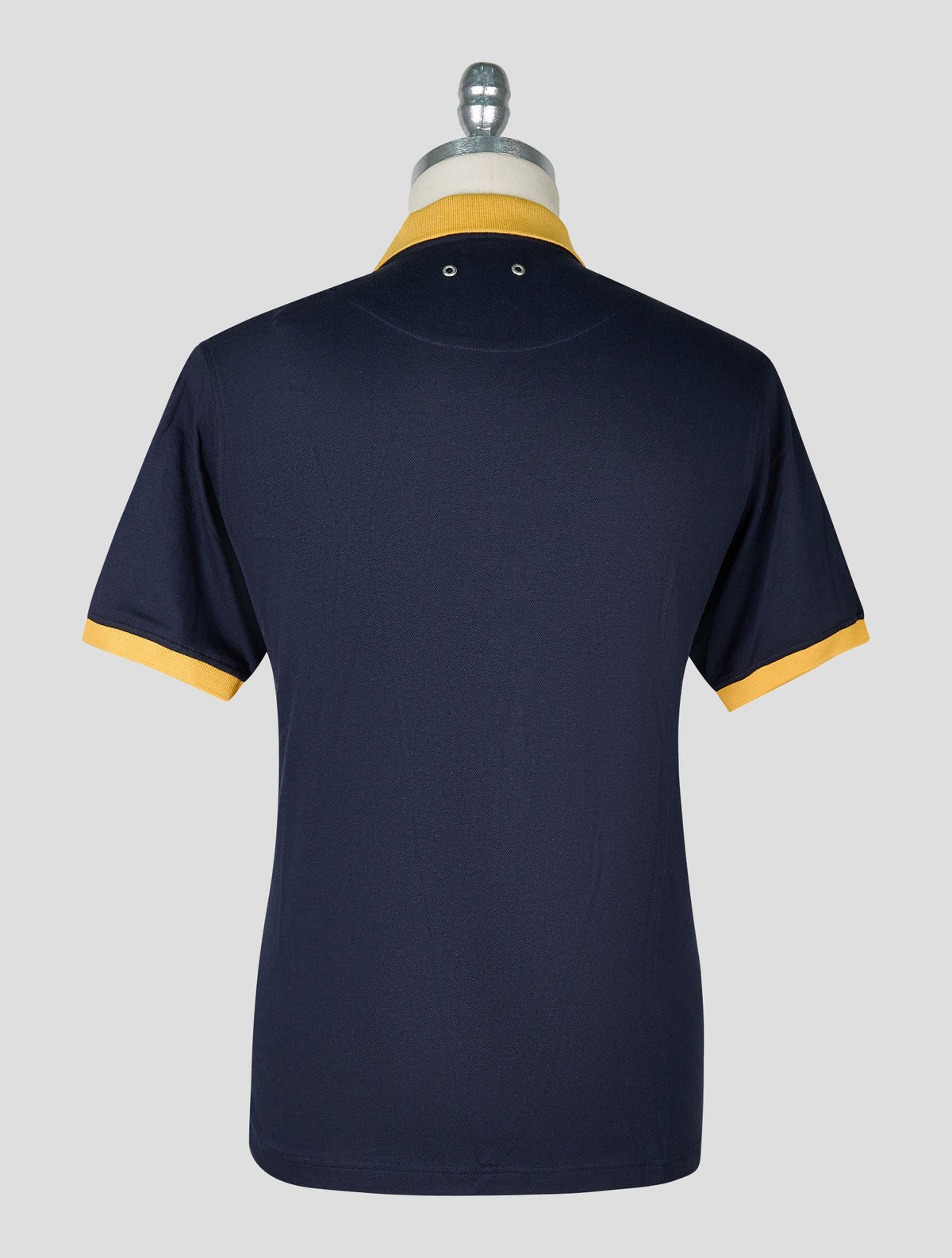 Vilebrequin Dark Blue Yellow Cotton Polo 3