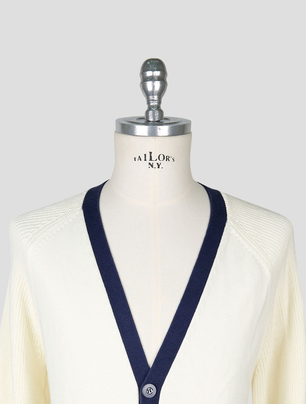 Vilebrequin White Blue Cotton Cardigan 4