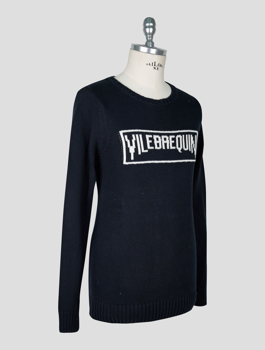 Vilebrequin Dark Blue Cotton Cashmere Sweater Crewneck 2
